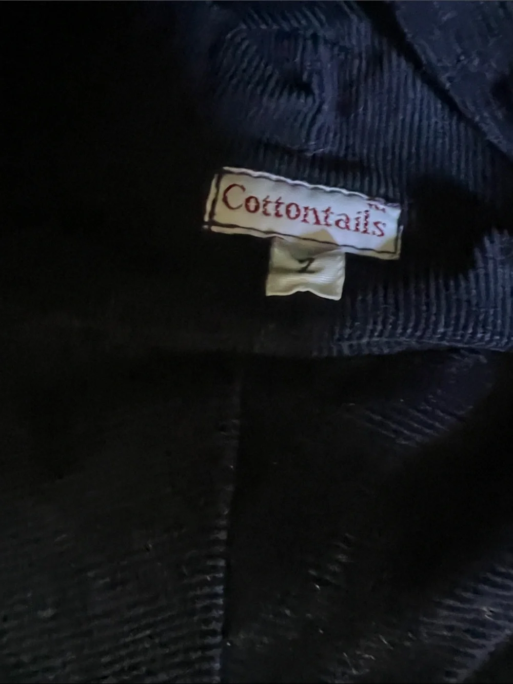 Cottontails orange easy old